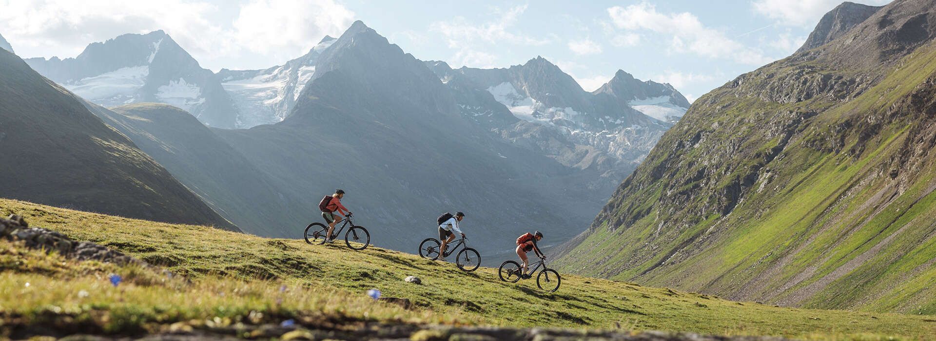 Mountainbiken im Ötztal